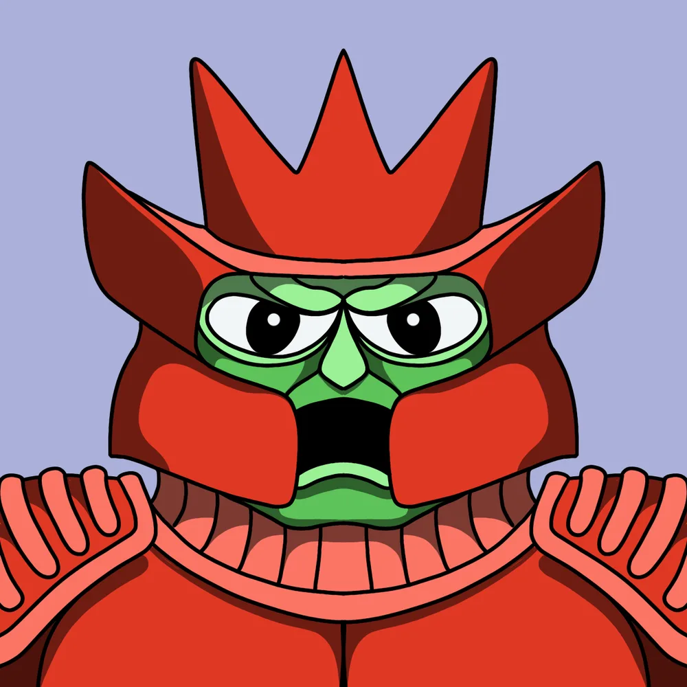 St Anger — Hedz No. 100, recovered original artwork by Matt Furie
