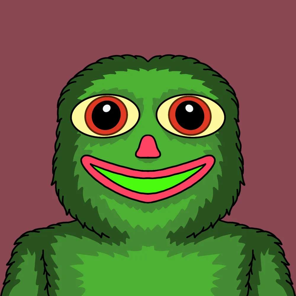 Dumbo Gumbo — Hedz No. 142, recovered original artwork by Matt Furie