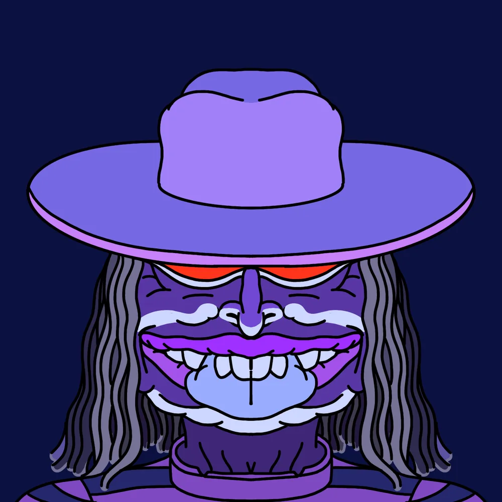 Darkness Awaiter — Hedz No. 153, recovered original artwork by Matt Furie