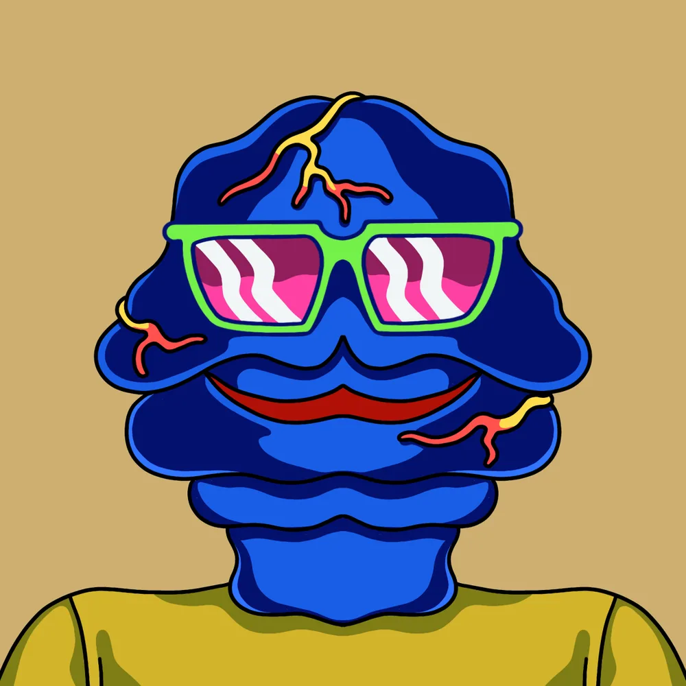 Shadyveins — Hedz No. 168, recovered original artwork by Matt Furie