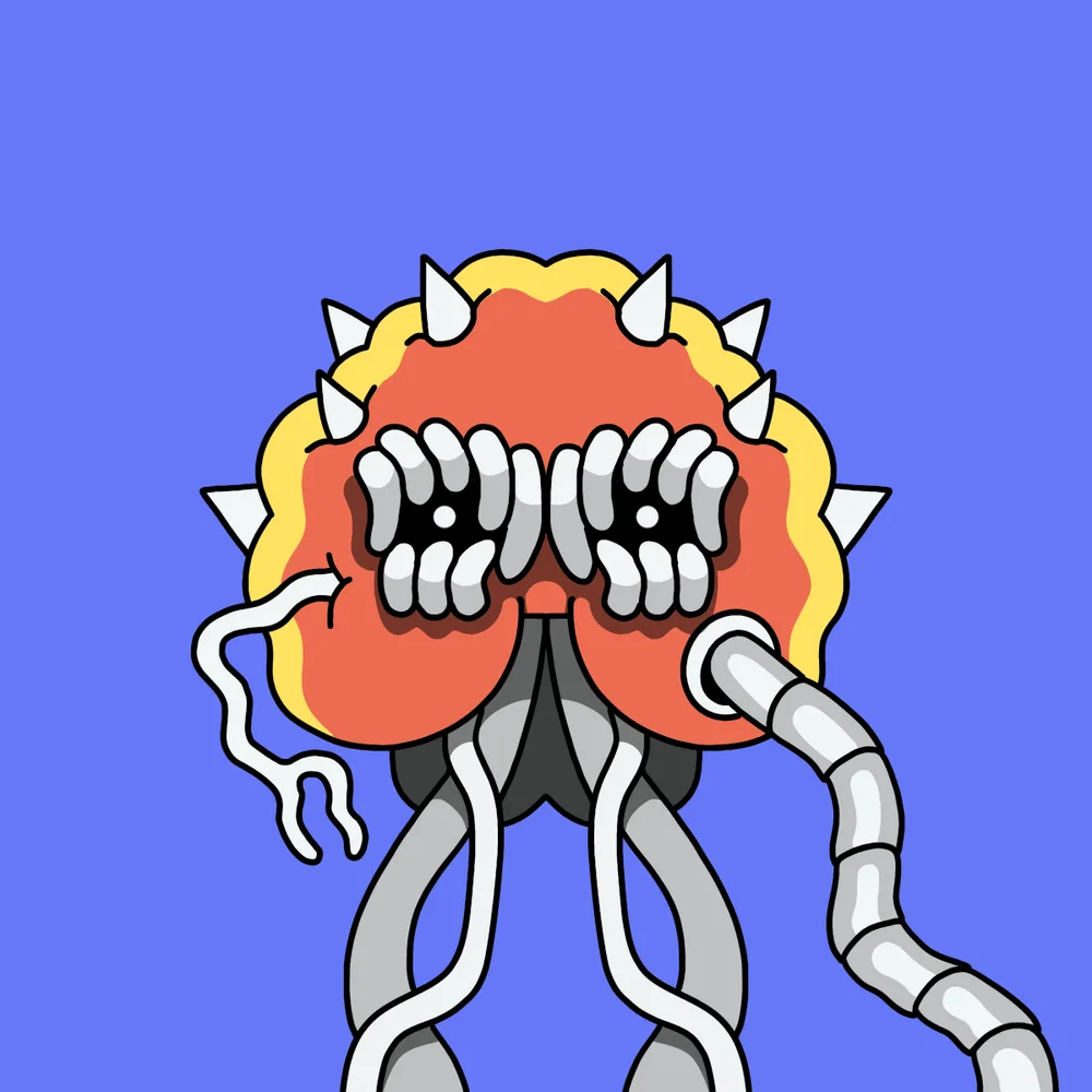 Mother — Hedz No. 182, recovered original artwork by Matt Furie