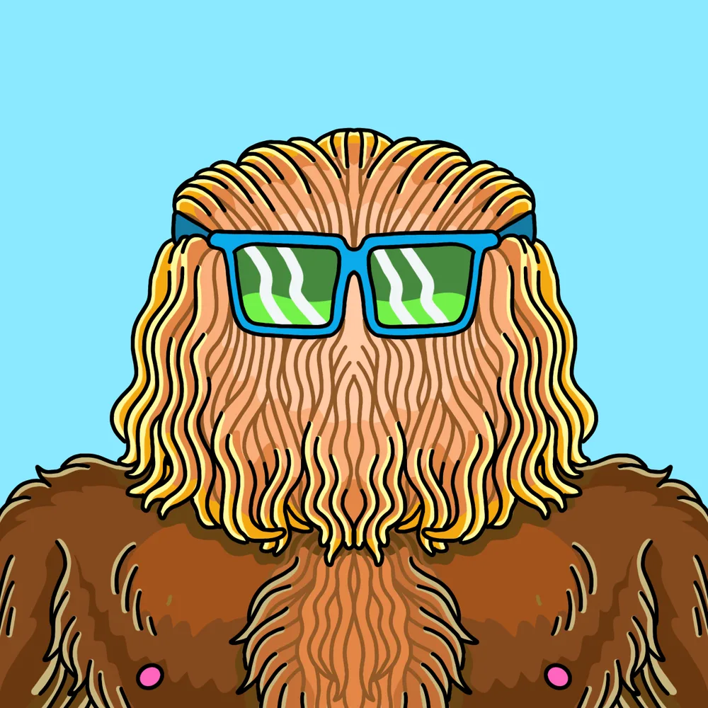 Shady Partywolf — Hedz No. 208, recovered original artwork by Matt Furie