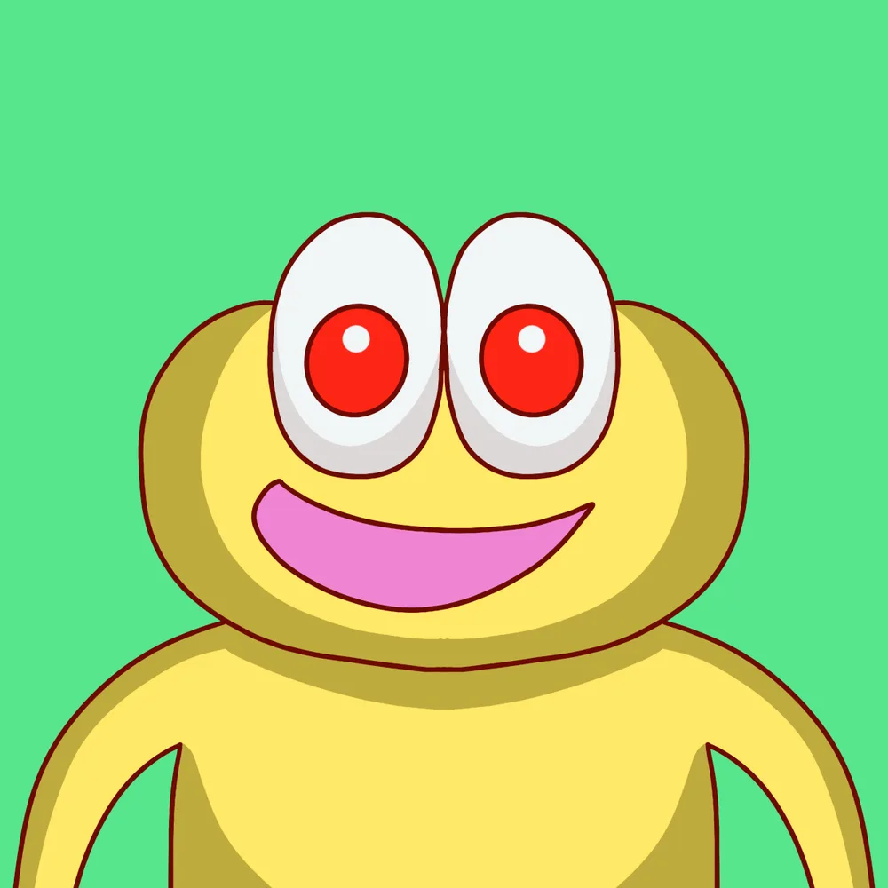 Greeter — Hedz No. 209, recovered original artwork by Matt Furie