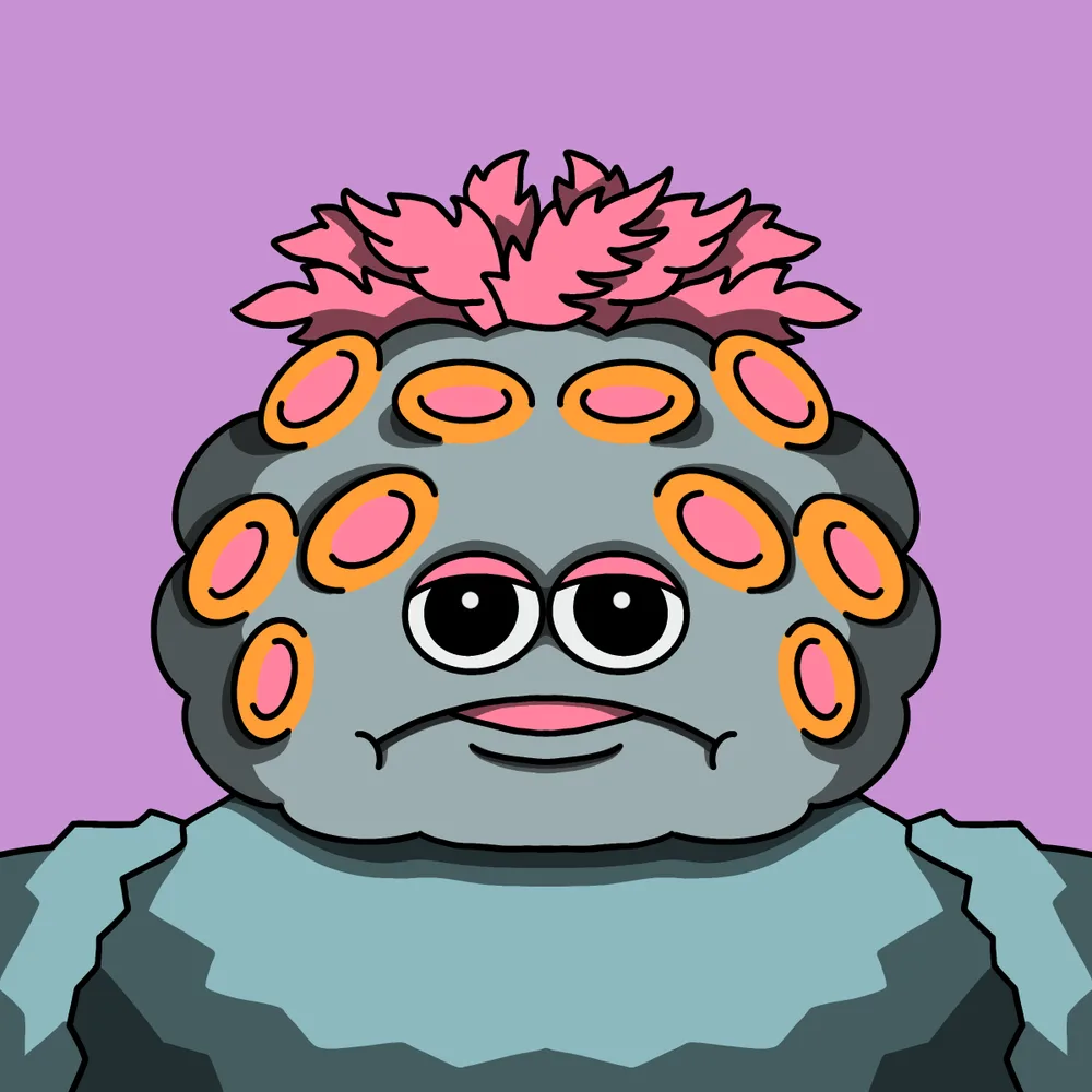 Pocky Rocky — Hedz No. 219, recovered original artwork by Matt Furie