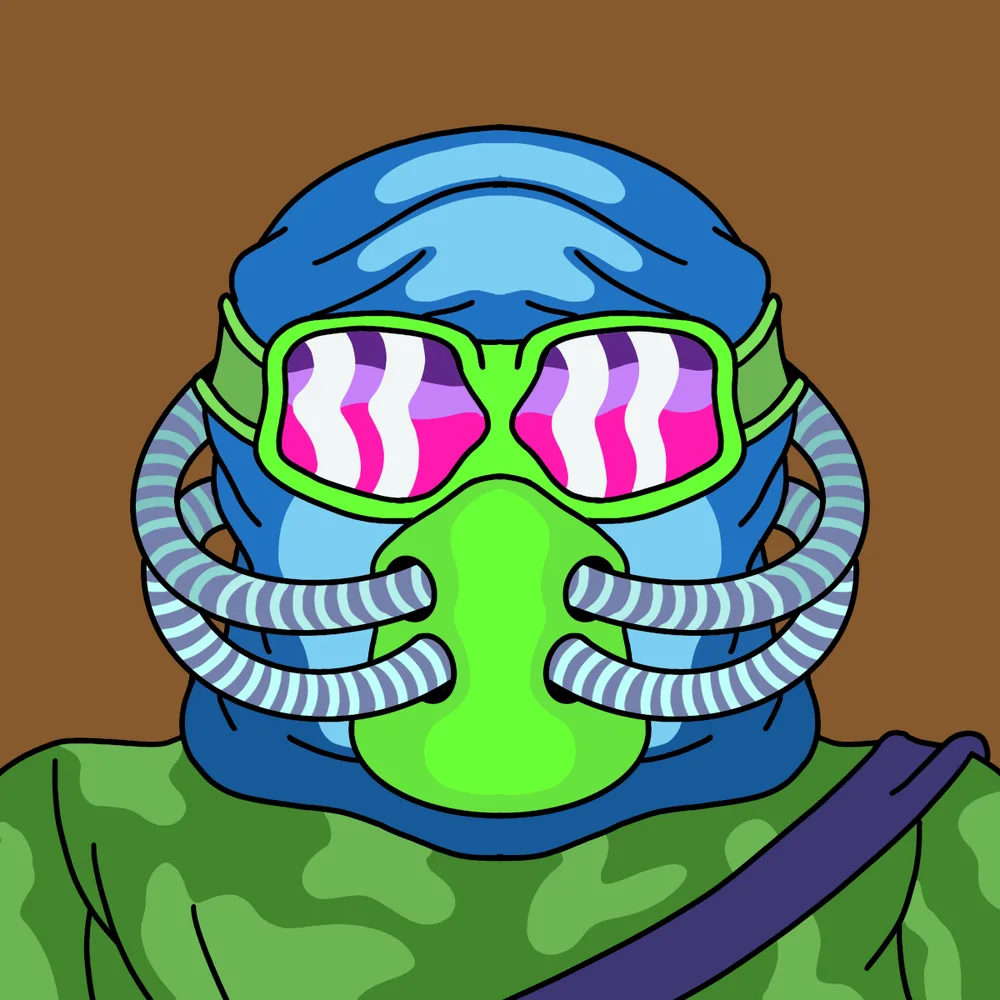 Sabbath Gas Huffer — Hedz No. 220, recovered original artwork by Matt Furie