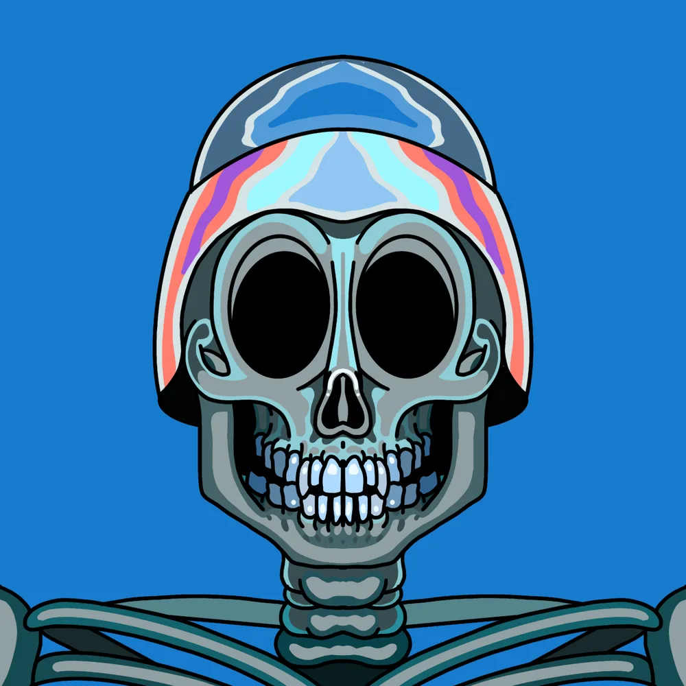Helmut Hellskull Warlord — Hedz No. 233, recovered original artwork by Matt Furie