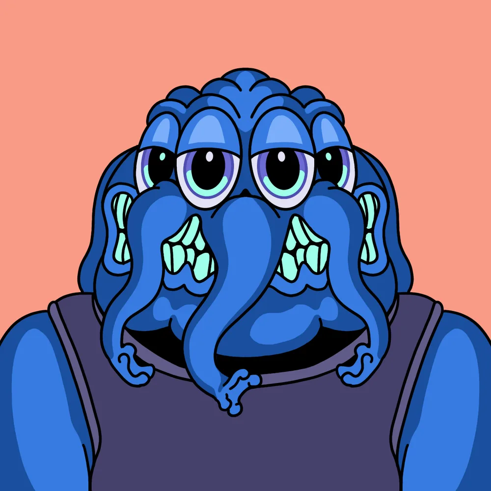 Man-e-face Elephant — Hedz No. 273, recovered original artwork by Matt Furie