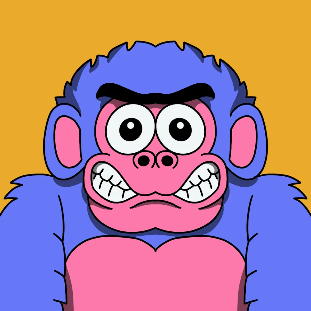 Kong Ding Dong — Hedz No. 288, recovered original artwork by Matt Furie