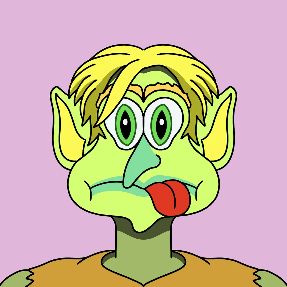 Sickie-boy — Hedz No. 309, recovered original artwork by Matt Furie