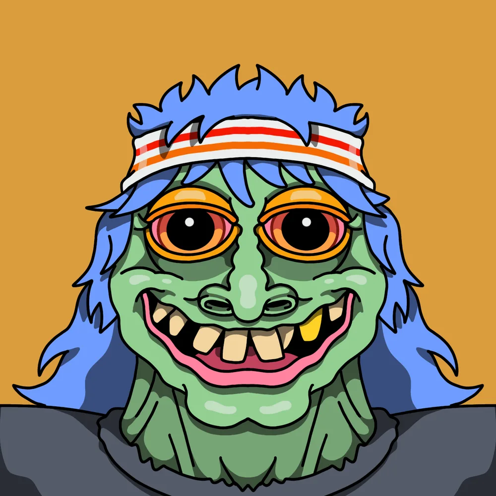 Spaceball Beefeater — Hedz No. 316, recovered original artwork by Matt Furie