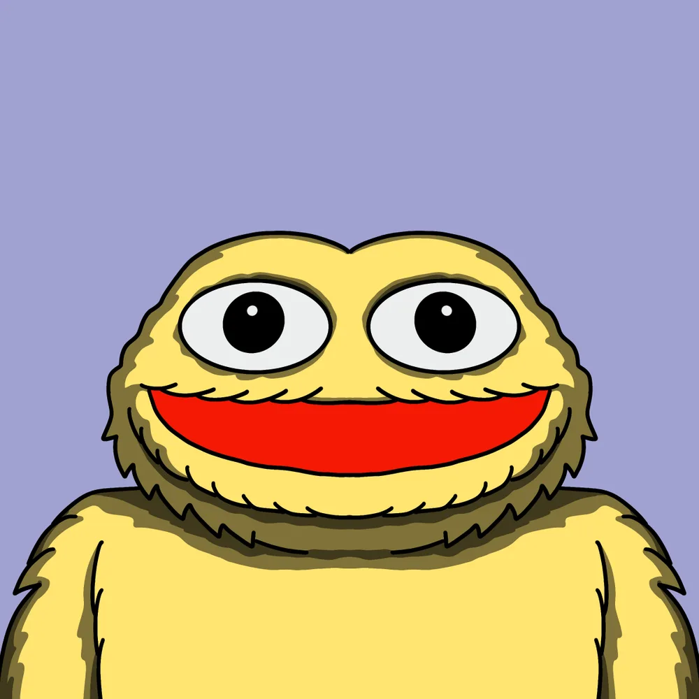 Yumpette — Hedz No. 317, recovered original artwork by Matt Furie
