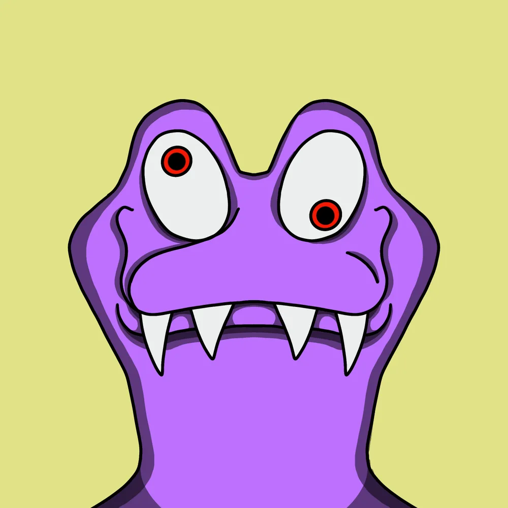 Goof-eyed Killa — Hedz No. 321, recovered original artwork by Matt Furie