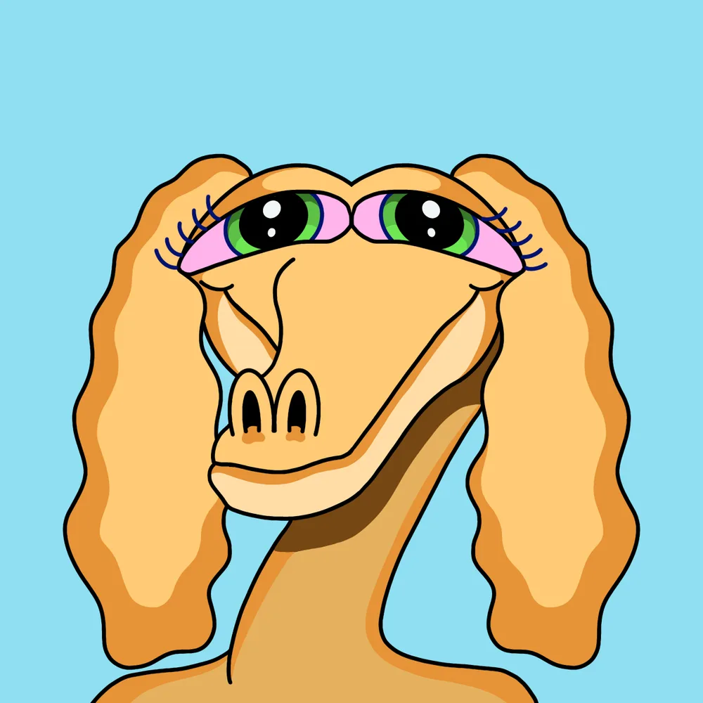 Dogdragon Earwaver — Hedz No. 330, recovered original artwork by Matt Furie