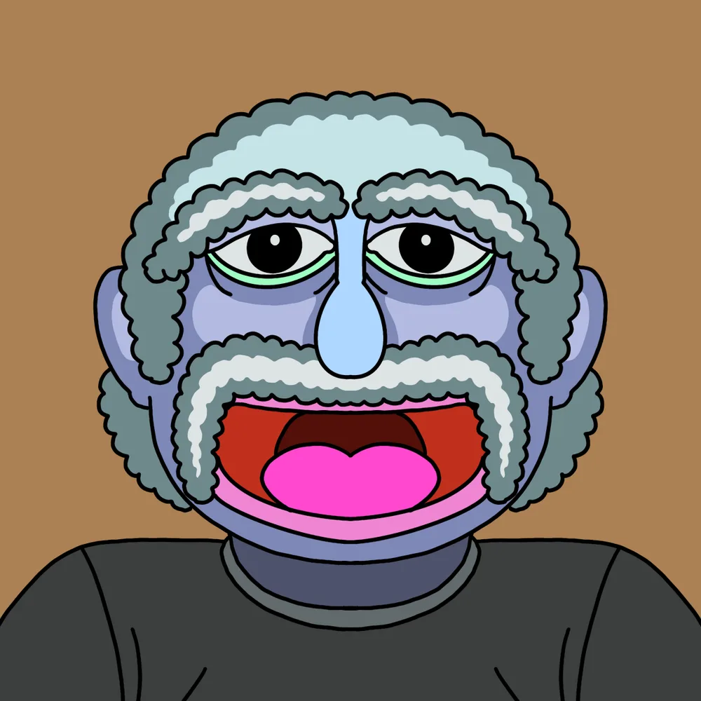 Bogart Closetalker — Hedz No. 355, recovered original artwork by Matt Furie