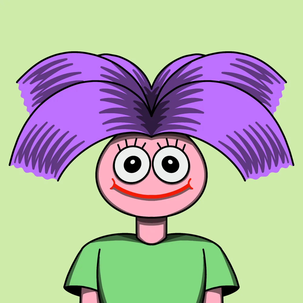 Lil Flushie — Hedz No. 359, recovered original artwork by Matt Furie
