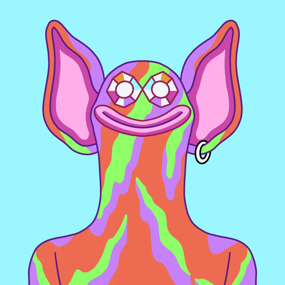 Earface Partyboy — Hedz No. 373, recovered original artwork by Matt Furie