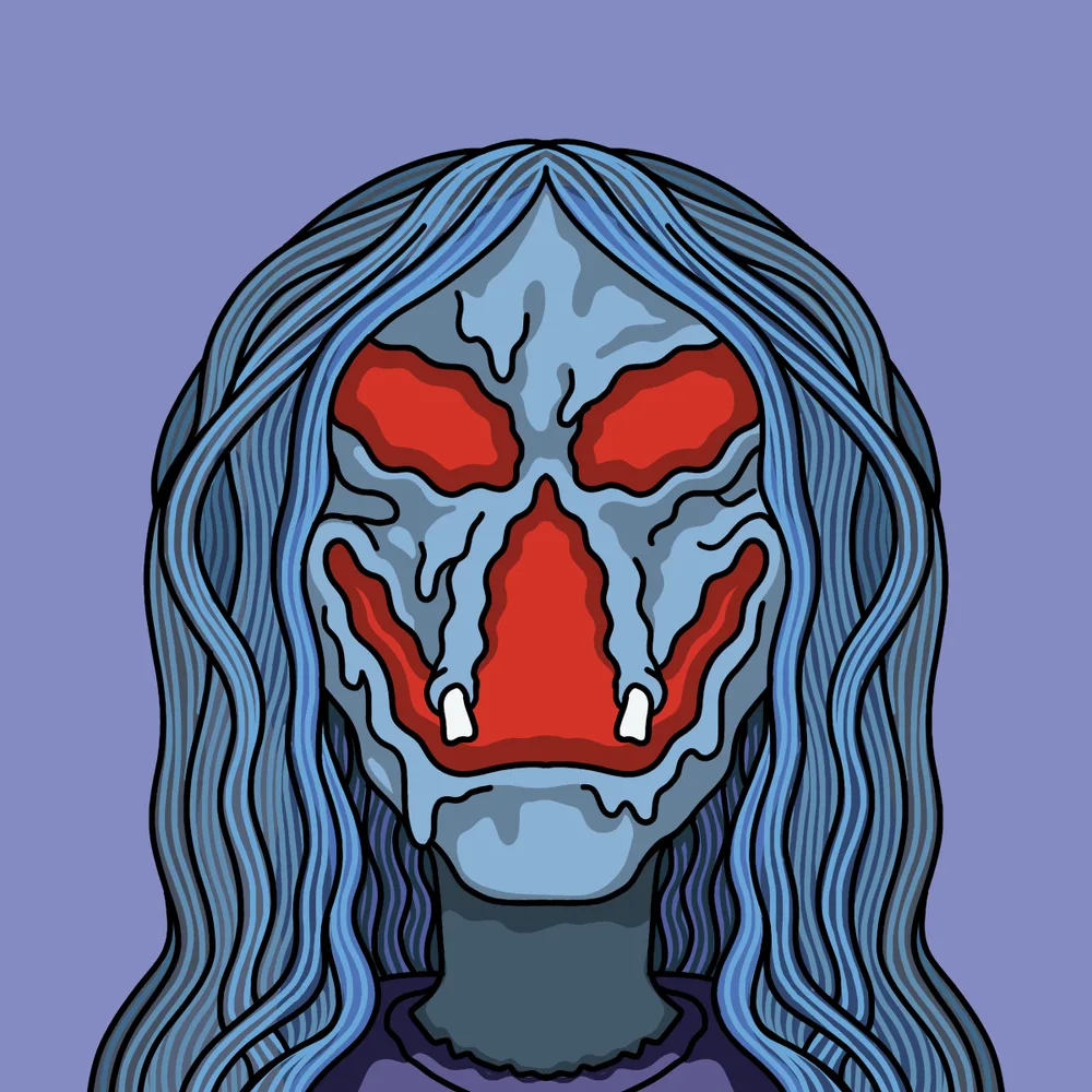 Pure Evil — Hedz No. 401, recovered original artwork by Matt Furie