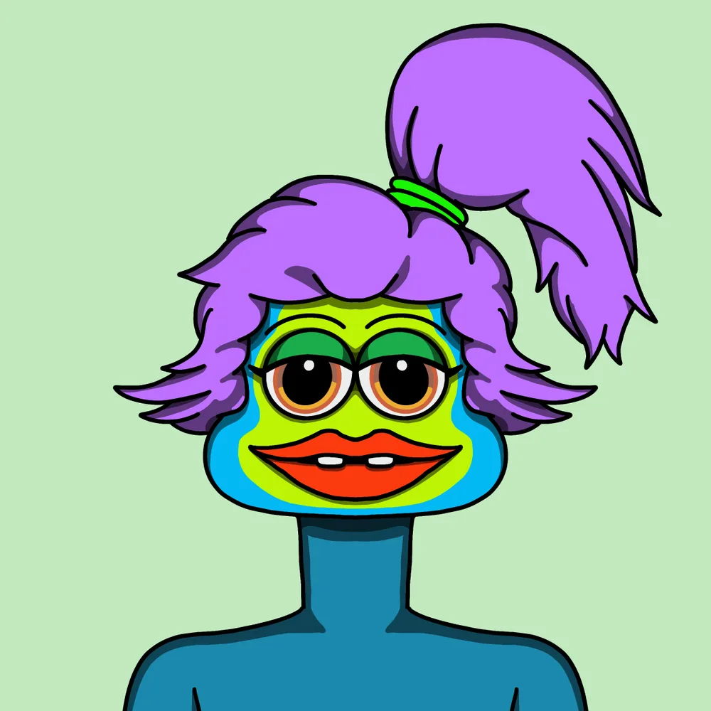 Pufftail Purpette — Hedz No. 410, recovered original artwork by Matt Furie