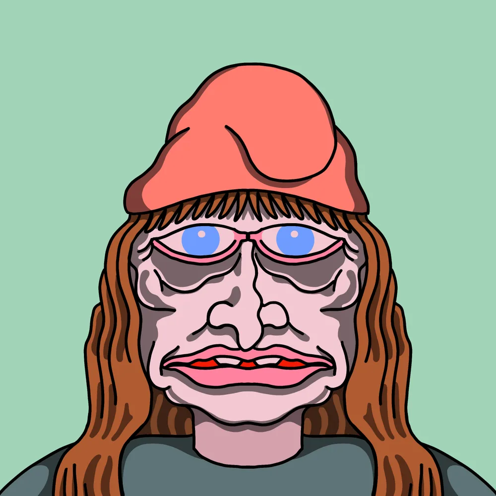 Elfcreep — Hedz No. 436, recovered original artwork by Matt Furie