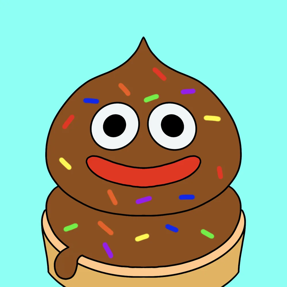 Slime-cream Cone — Hedz No. 044, recovered original artwork by Matt Furie