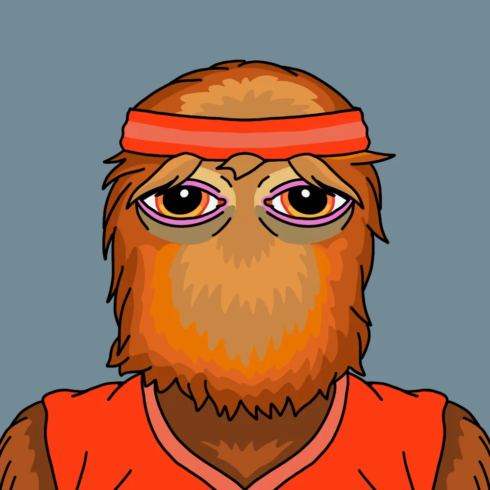 No-mouth Furboy — Hedz No. 458, recovered original artwork by Matt Furie