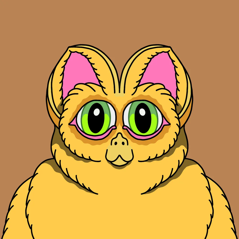 Bushcat — Hedz No. 493, recovered original artwork by Matt Furie