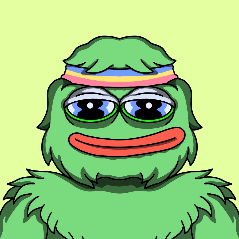 Furboy Smirky — Hedz No. 514, recovered original artwork by Matt Furie