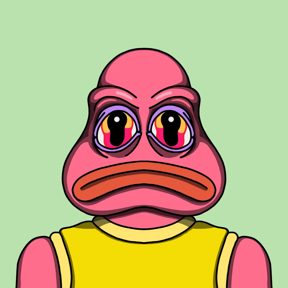 Fishface D-head — Hedz No. 533, recovered original artwork by Matt Furie