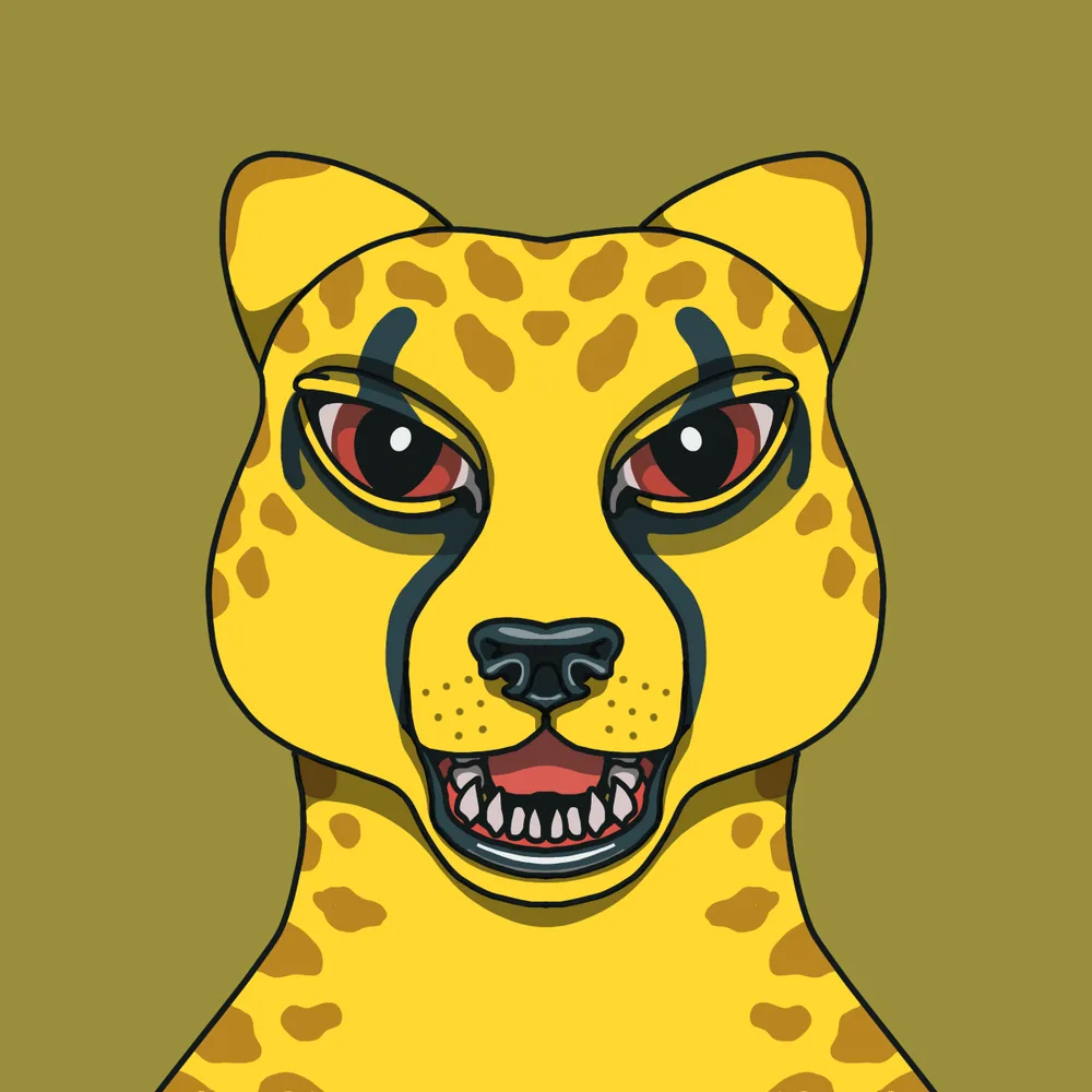 Cheeter — Hedz No. 561, recovered original artwork by Matt Furie