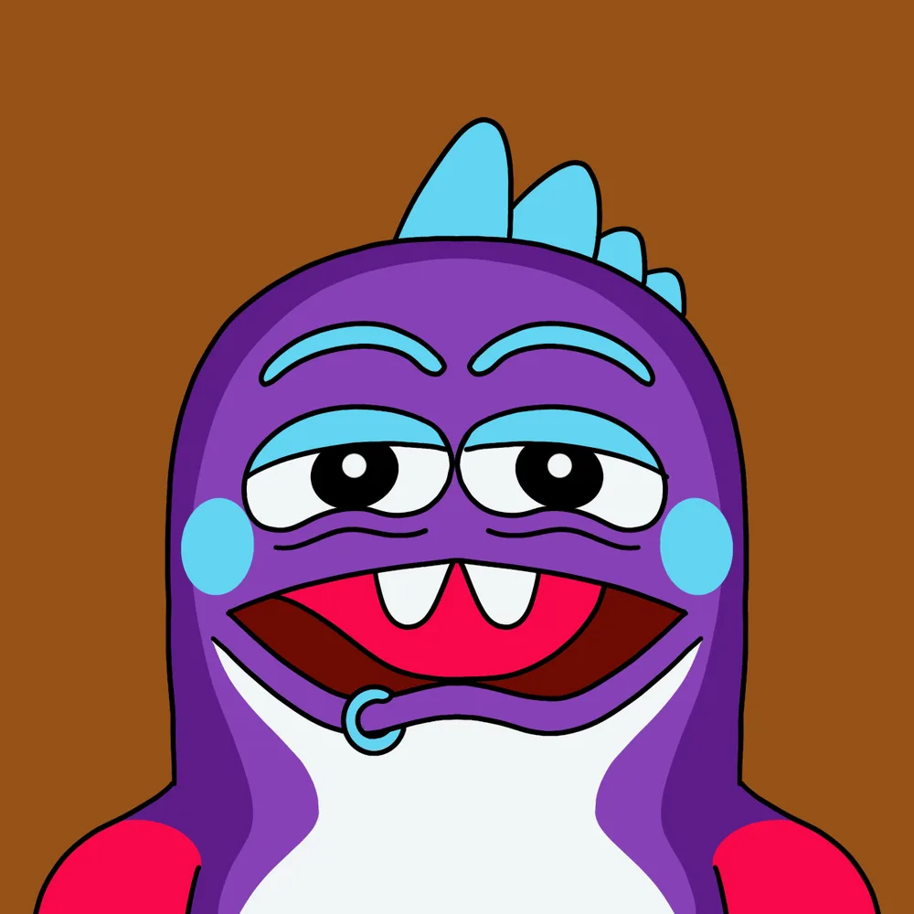 Bubblefish Ravebubbbleboy — Hedz No. 058, recovered original artwork by Matt Furie