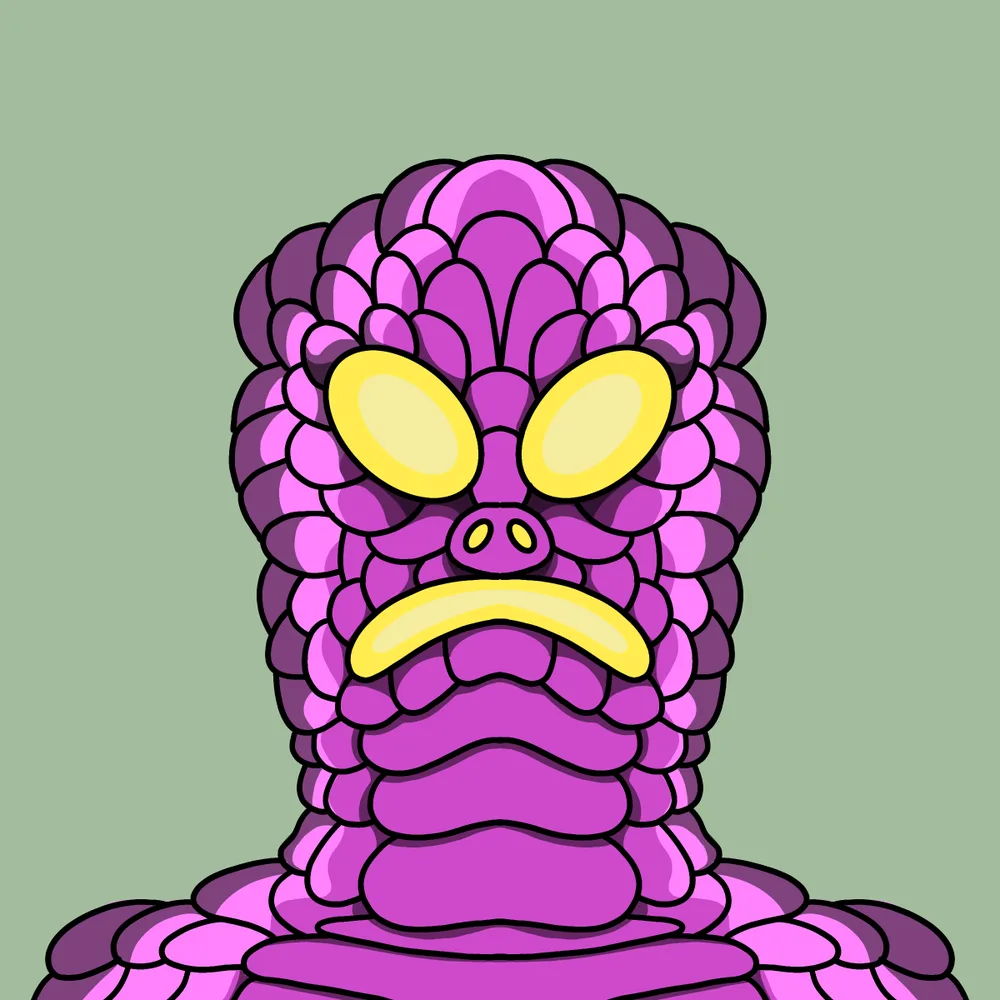 Spirit Zoink — Hedz No. 588, recovered original artwork by Matt Furie
