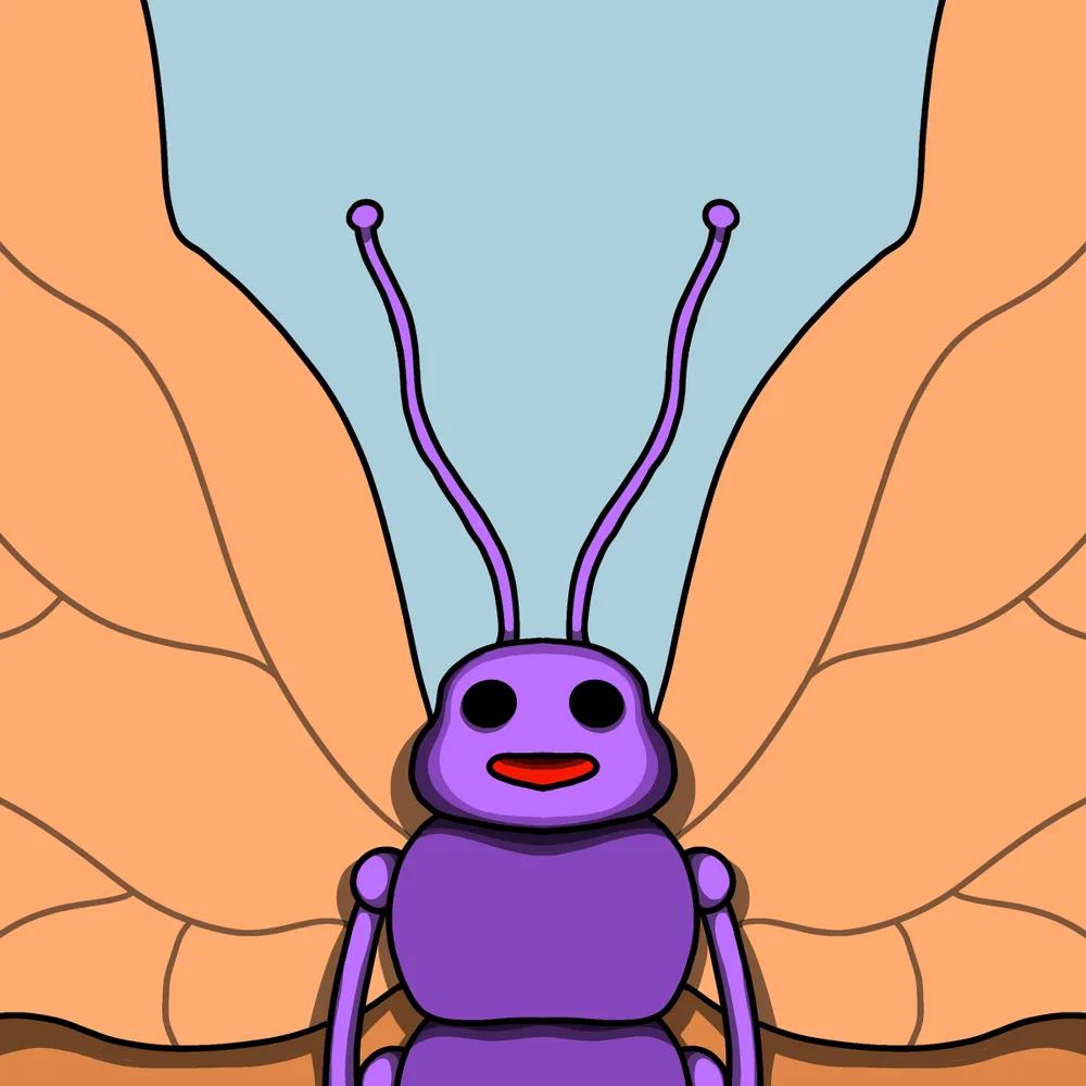 Flitter — Hedz No. 592, recovered original artwork by Matt Furie