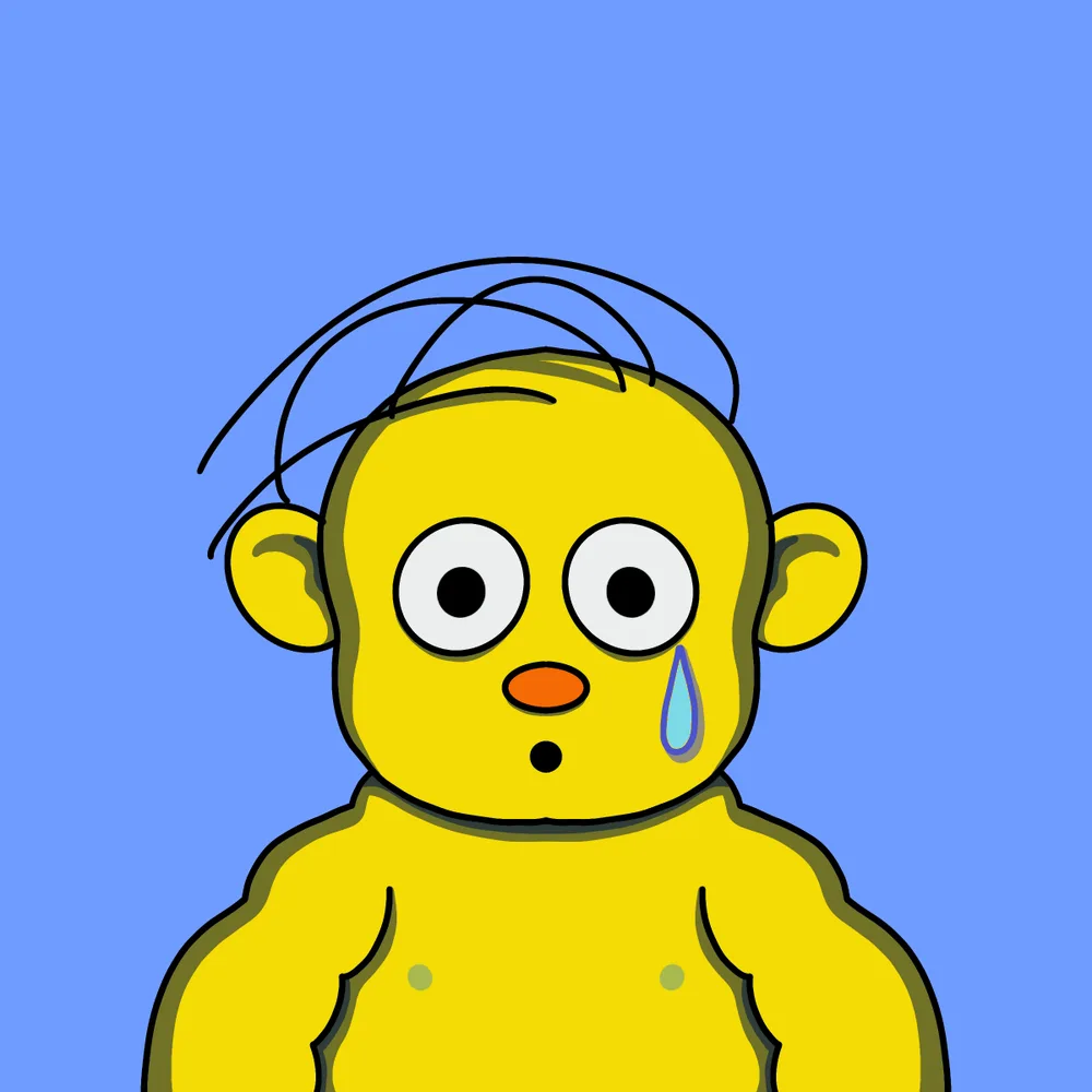 Crybaby Homer — Hedz No. 653, recovered original artwork by Matt Furie