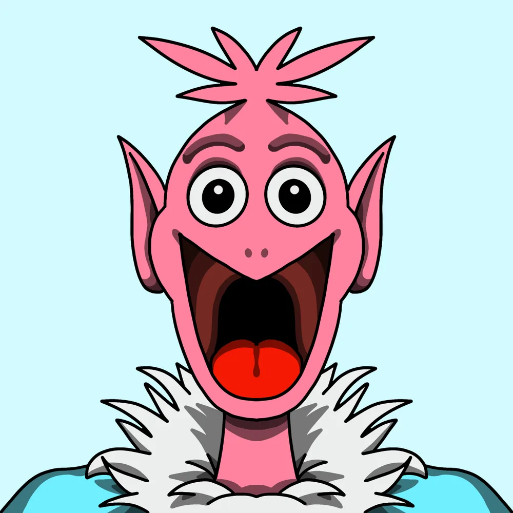 Hoot-tooter — Hedz No. 658, recovered original artwork by Matt Furie