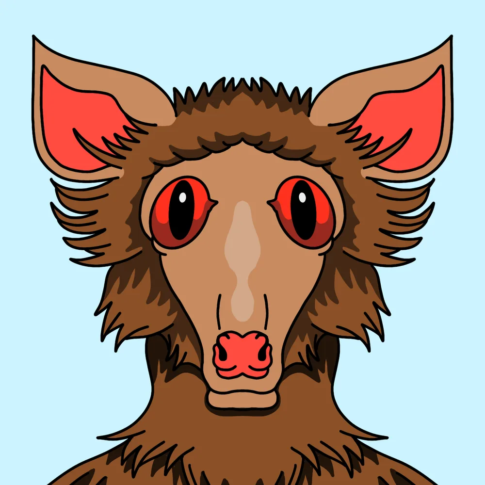 Furnine — Hedz No. 709, recovered original artwork by Matt Furie