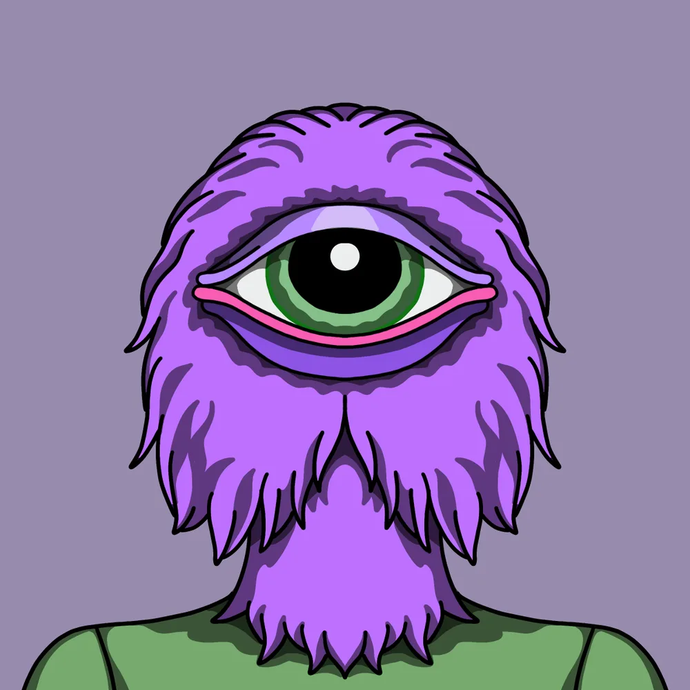 Big-eye Plarfer — Hedz No. 743, recovered original artwork by Matt Furie