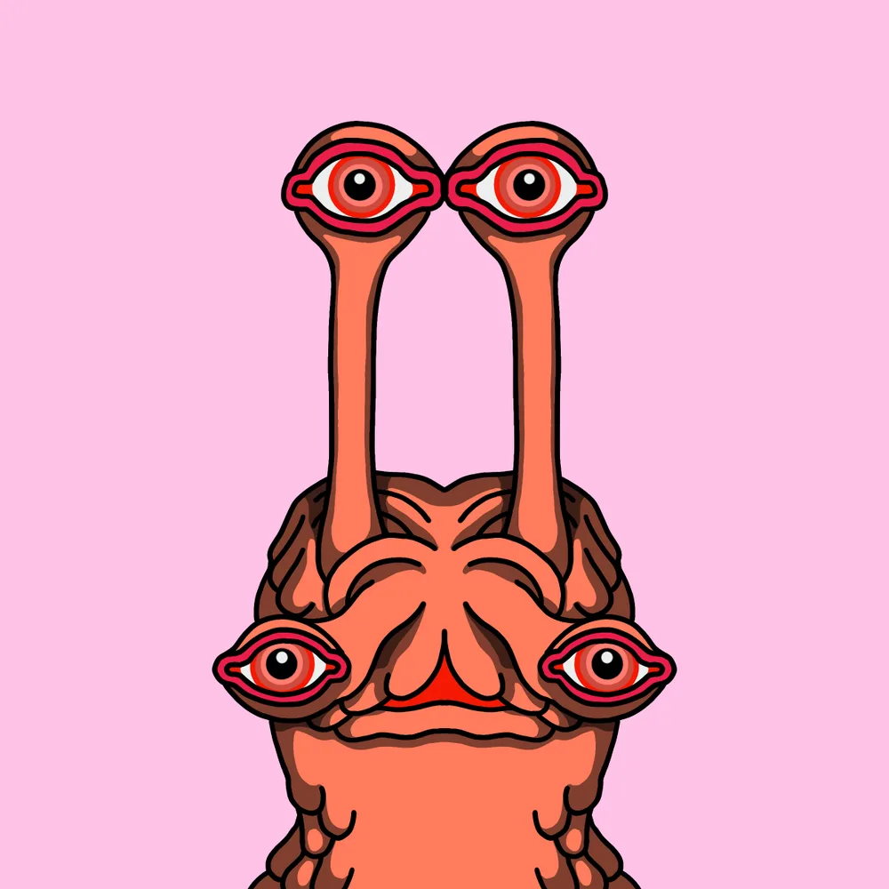 Popeye Snailtrail — Hedz No. 075, recovered original artwork by Matt Furie
