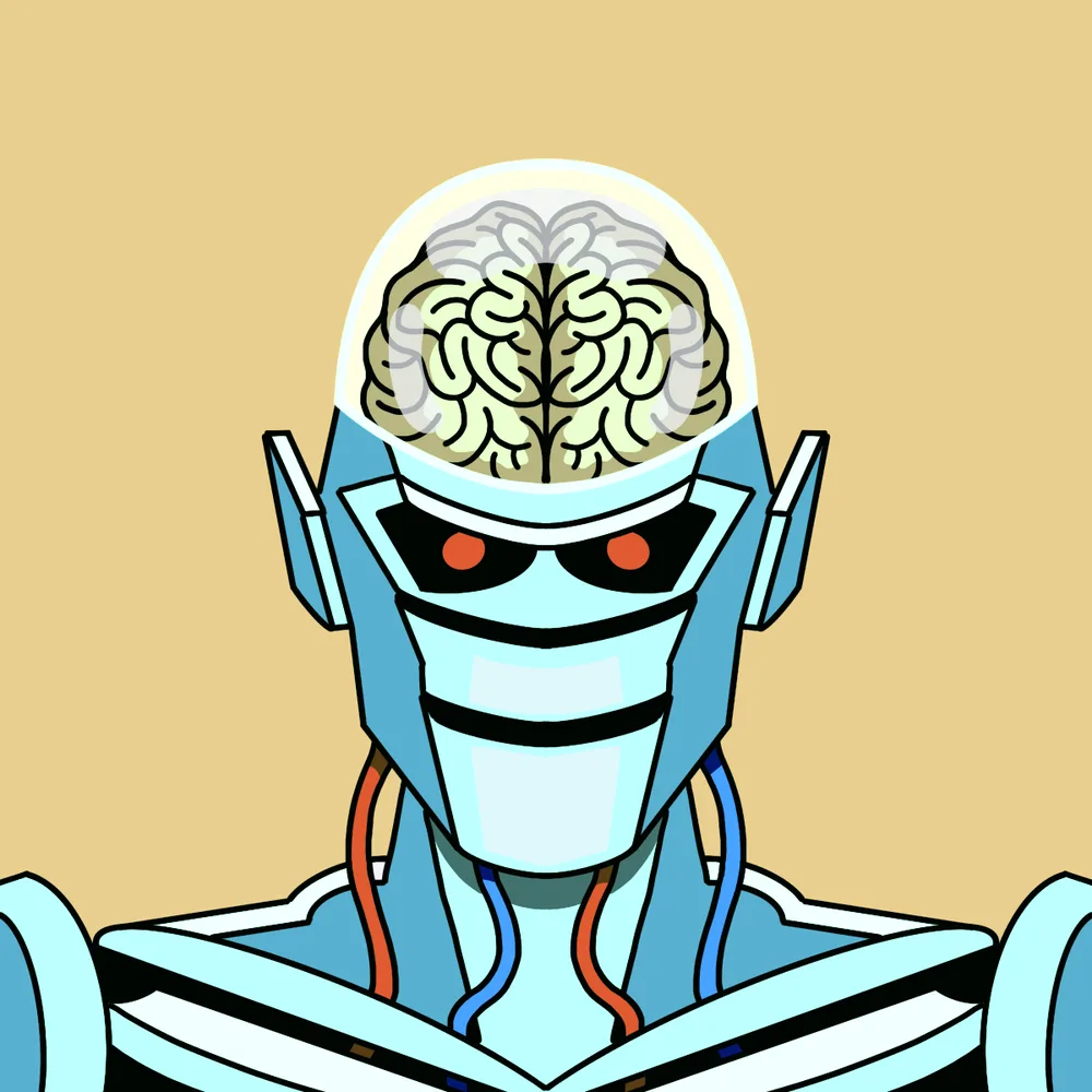 Chainbrain — Hedz No. 797, recovered original artwork by Matt Furie