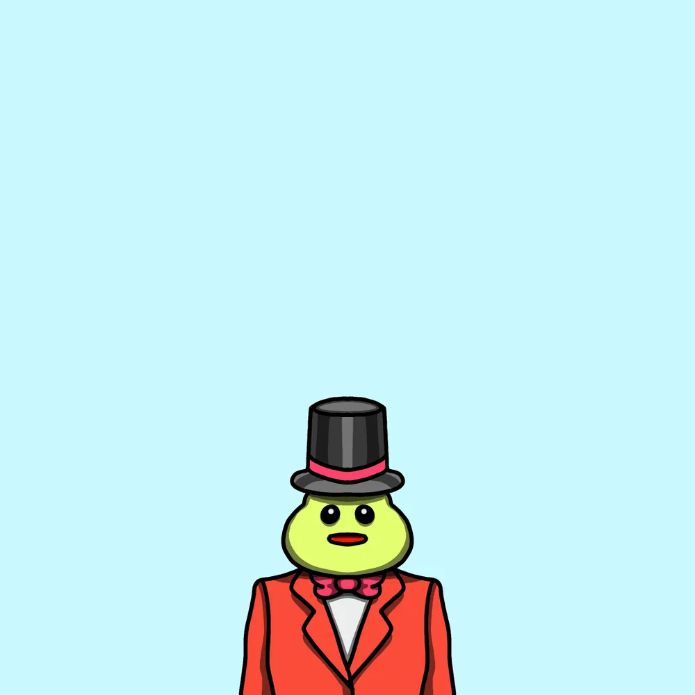 Sir Cutie — Hedz No. 800, recovered original artwork by Matt Furie