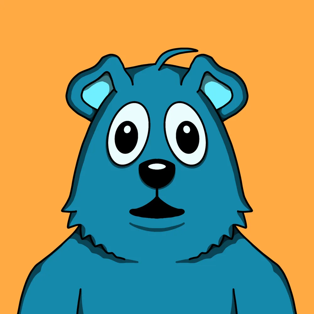 Baybear — Hedz No. 814, recovered original artwork by Matt Furie