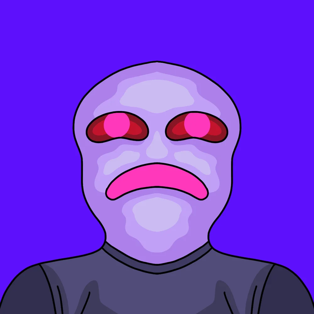 Ghost Runner — Hedz No. 820, recovered original artwork by Matt Furie