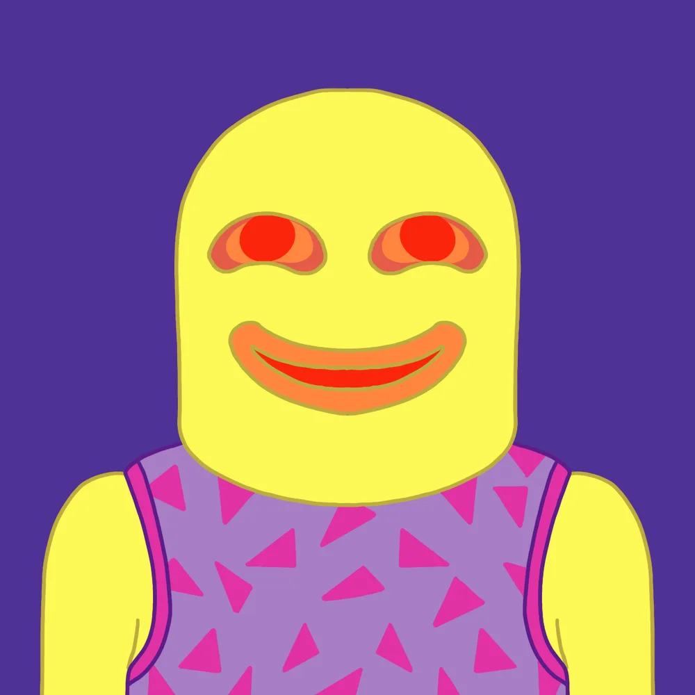 Yellowboy — Hedz No. 842, recovered original artwork by Matt Furie