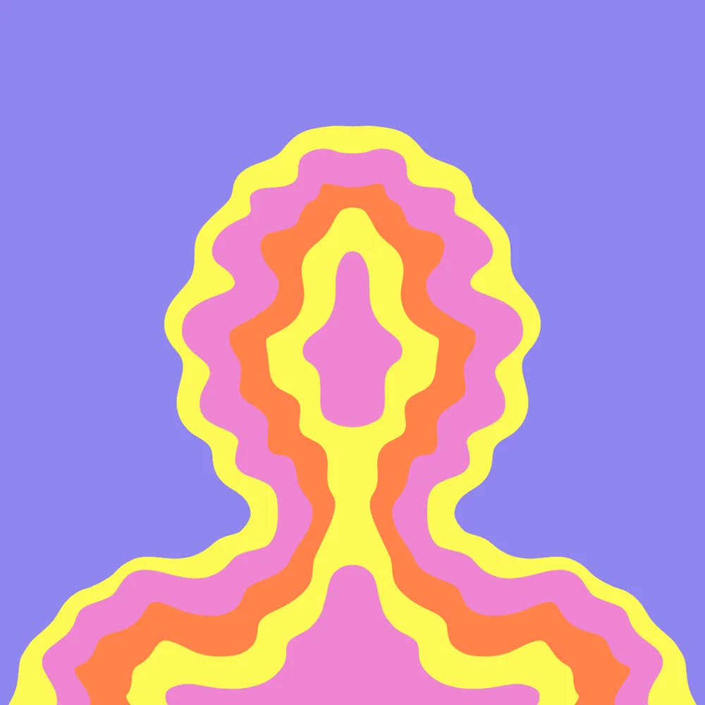 Mind Body Messanger — Hedz No. 847, recovered original artwork by Matt Furie
