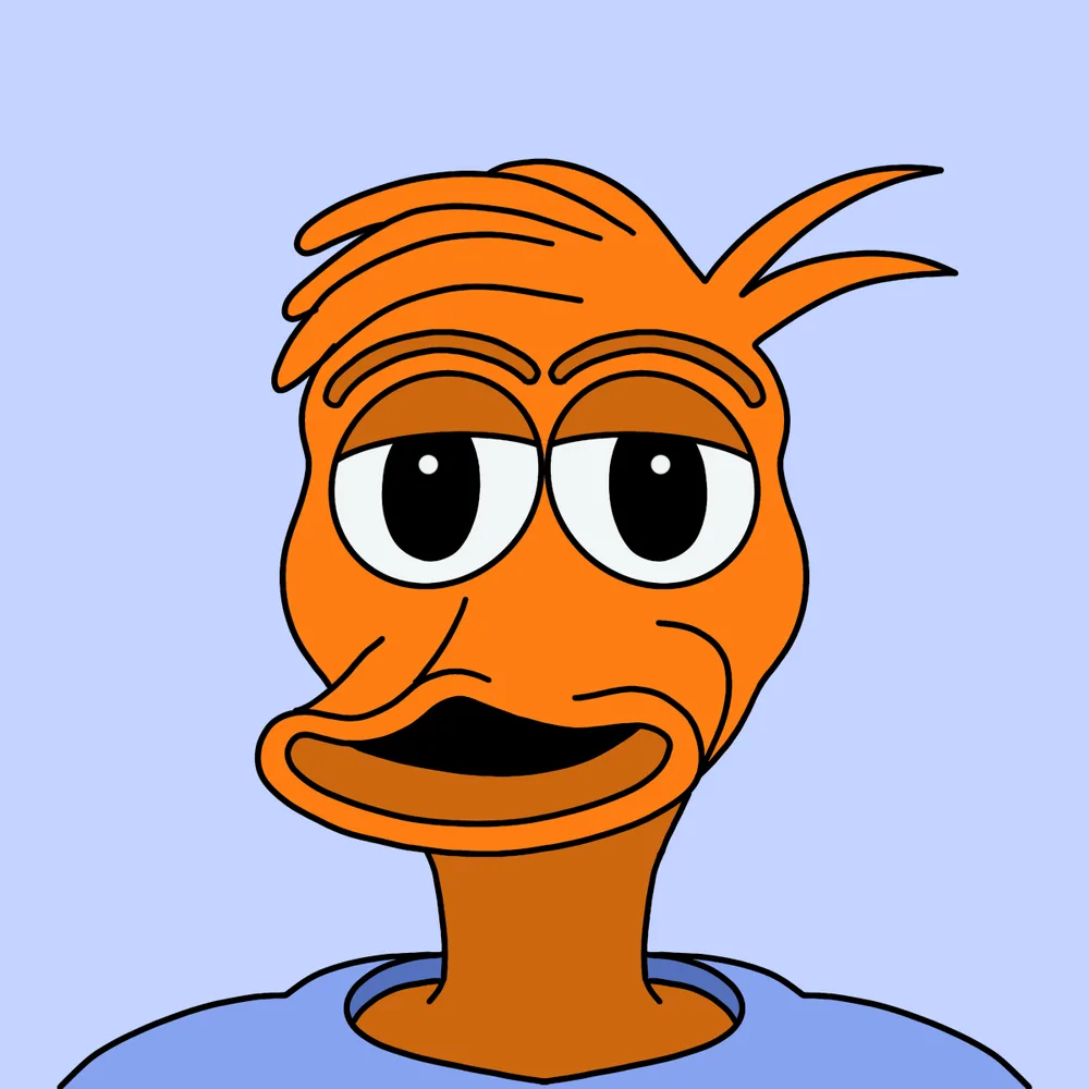 Q-buddy — Hedz No. 848, recovered original artwork by Matt Furie