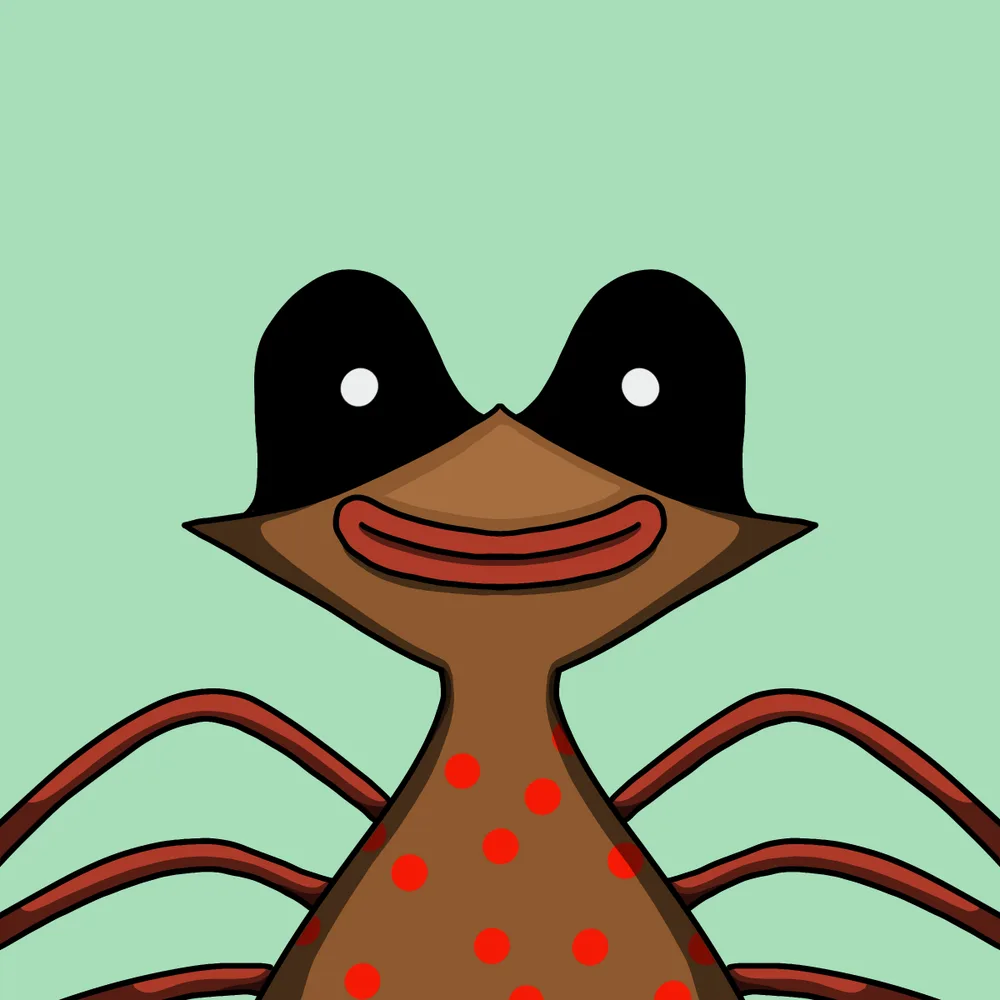 Lil Baby Bug — Hedz No. 857, recovered original artwork by Matt Furie