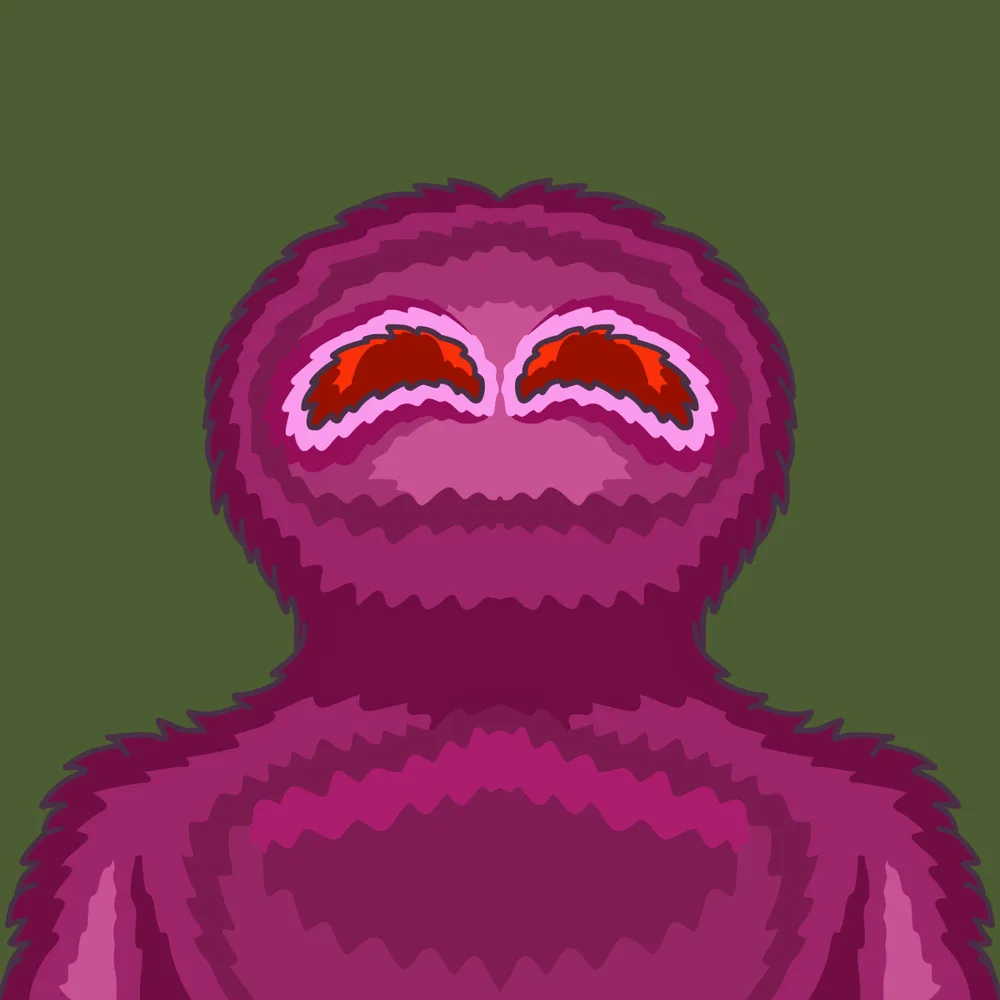 Pink Keeper — Hedz No. 860, recovered original artwork by Matt Furie
