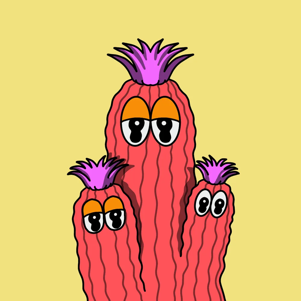 Triple Vibe Tribe — Hedz No. 869, recovered original artwork by Matt Furie