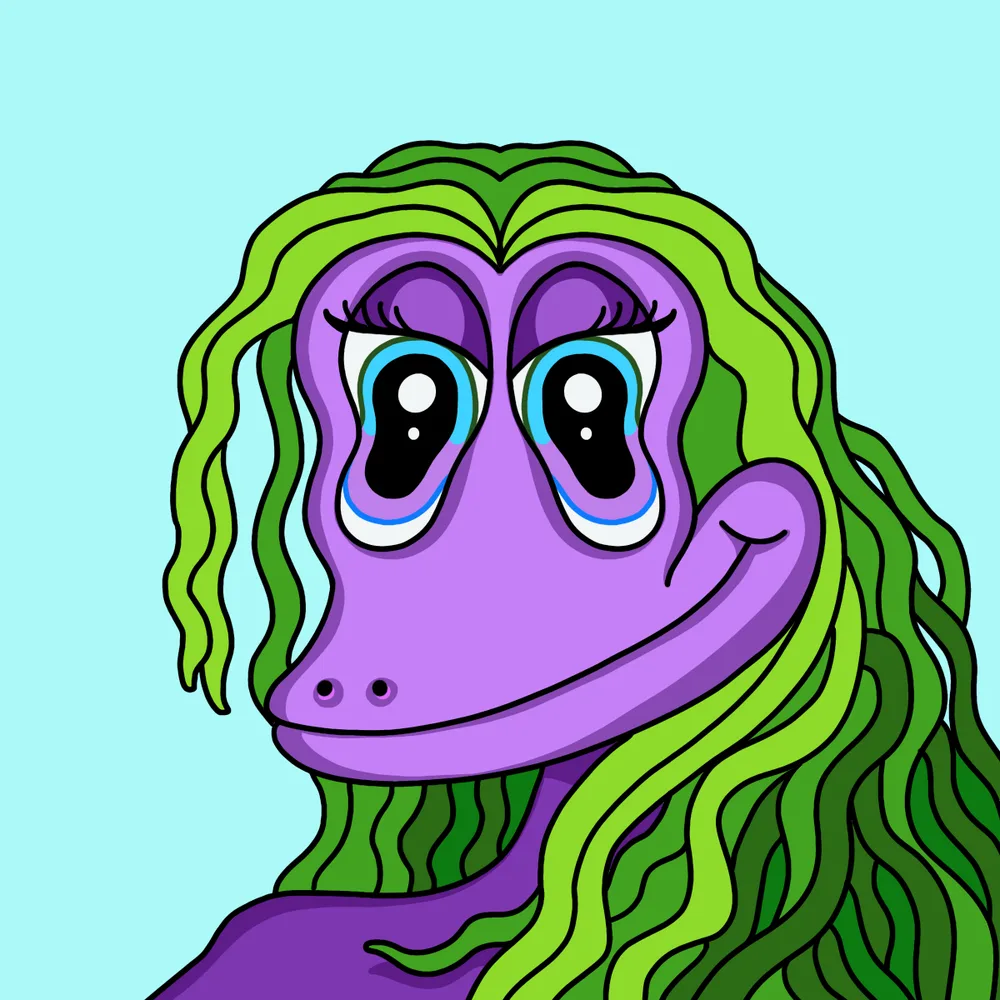 Sidesmile Sweetie — Hedz No. 884, recovered original artwork by Matt Furie