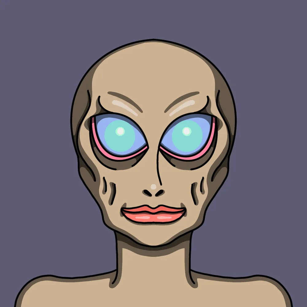 Big Eyes — Hedz No. 886, recovered original artwork by Matt Furie