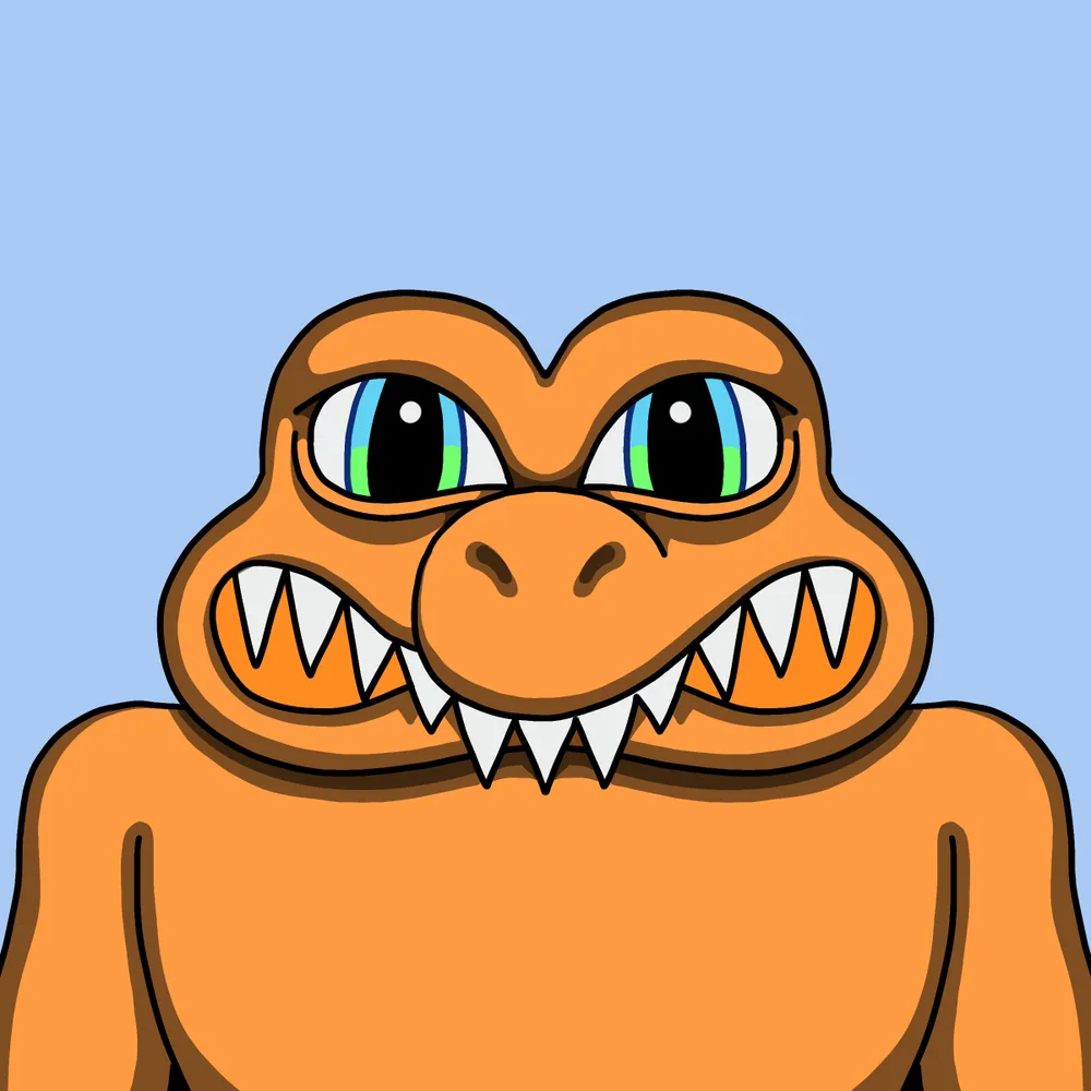 Troggie — Hedz No. 897, recovered original artwork by Matt Furie